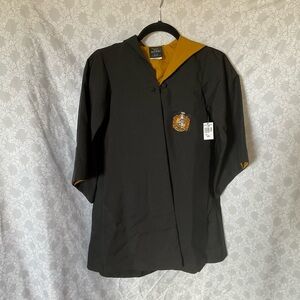 Harry Porter Universal Black and Gold Wizard Robe